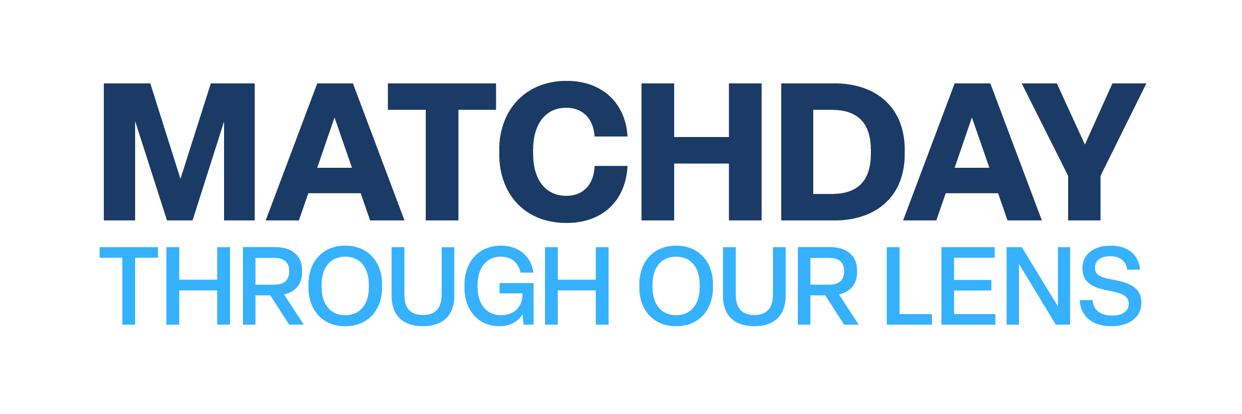 “Matchday through our lens”